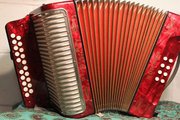 Accordion..Hohner Double Ray Deluxe Black dot for sale in Kerry