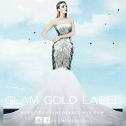 The boutique GLAM GOLD LABEL.